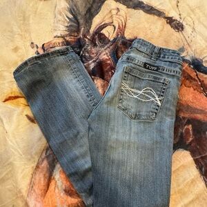 Cowgirl Tuff Women's Classic Blue Boot Cut Jeans